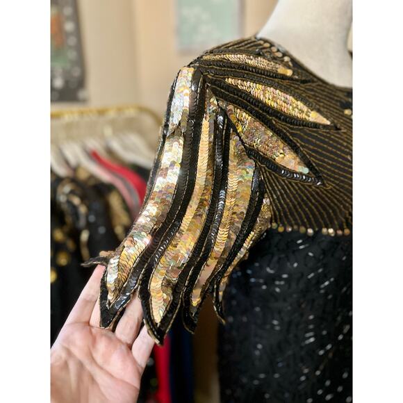 Vintage Stenay Sequin Dress - Picture 3 of 8